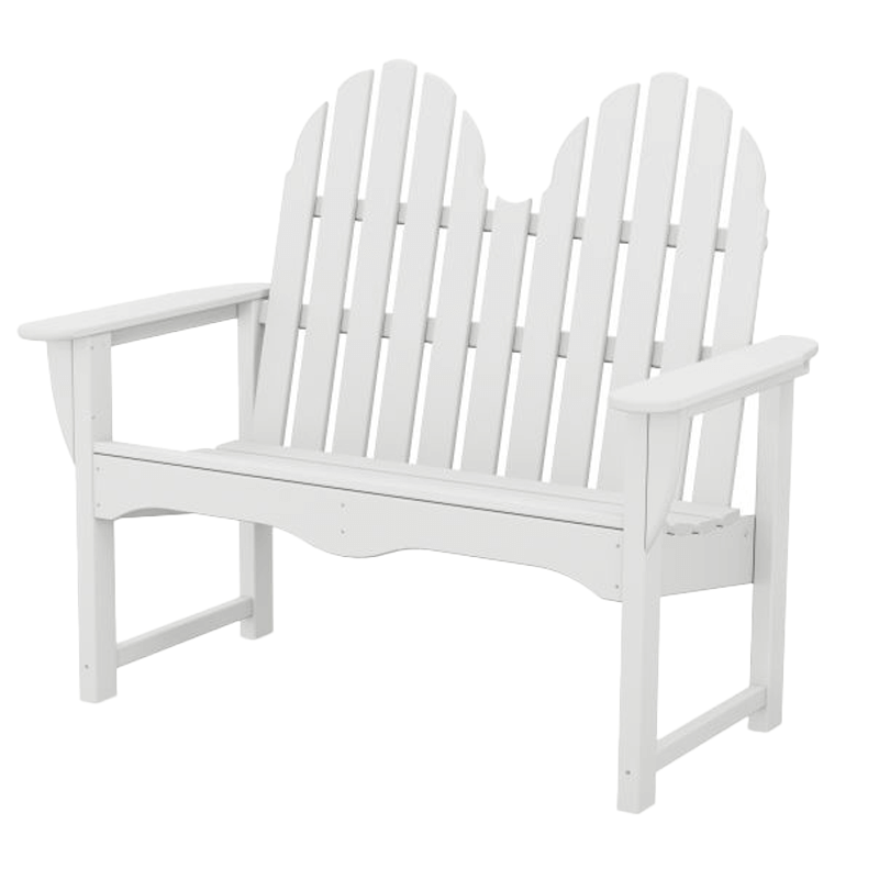 Adirondack Bench 48 Inch Recycled Plastic - Pool Furniture Supply