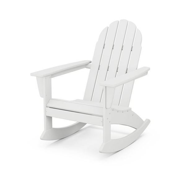 Vineyard Adirondack Rocking Chair Recycled Plastic Pool Furniture Supply